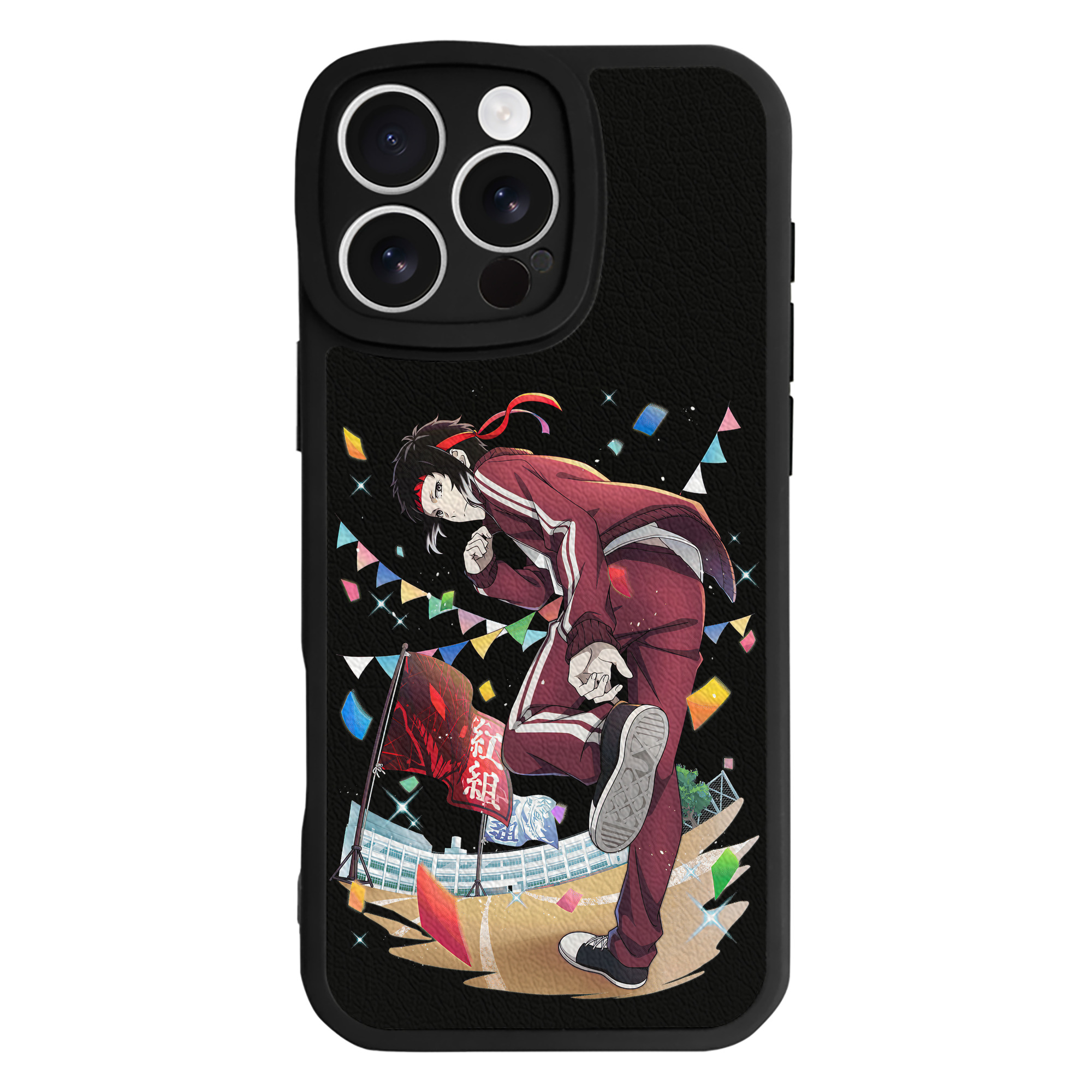 （画像用） 文豪ストレイドッグス Bungo Stray Dogs 【iPhone 16シリーズ対応】シリコンスマホケース（レザー調） 材質：シリコン